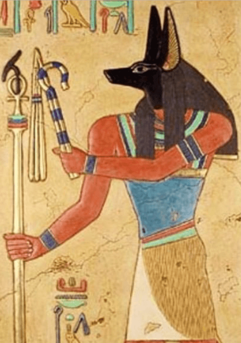 Anubis Egyptian goddess egyptat