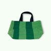 Boat Shape Bag with Polyester Handles