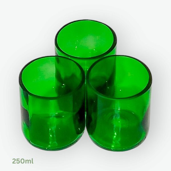 Green Plain glasses