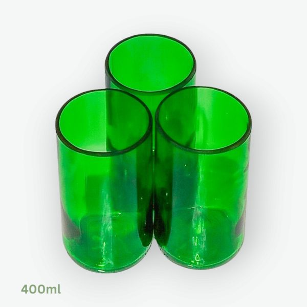 Green Plain glasses