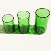 Green Plain Glasses