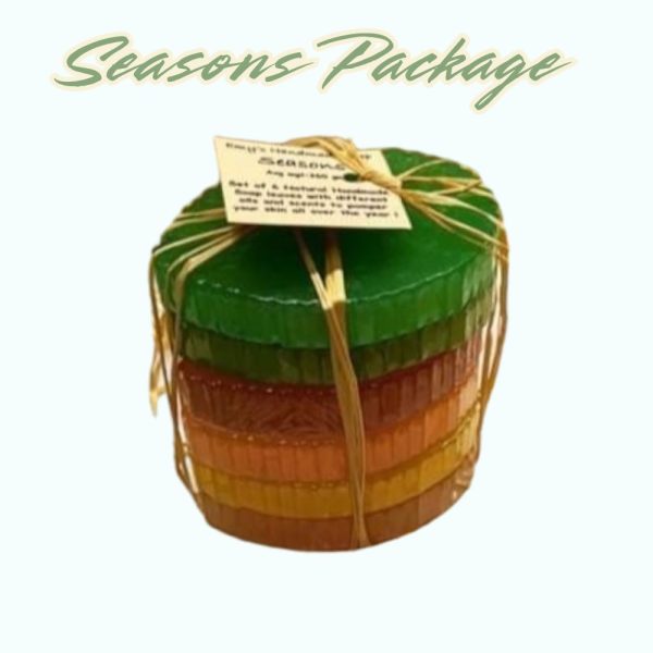 Seasons Package – Natural Soap Collection with Vitamin E