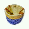 Basket with Leather Handles C01