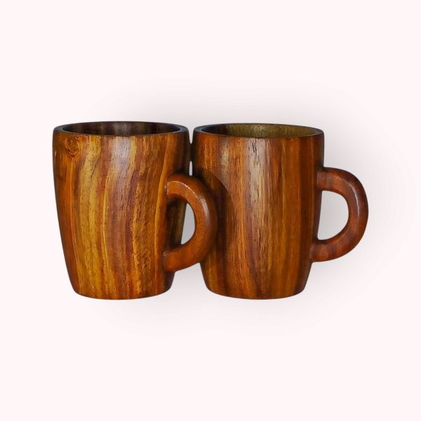 Classic Wooden Mugs