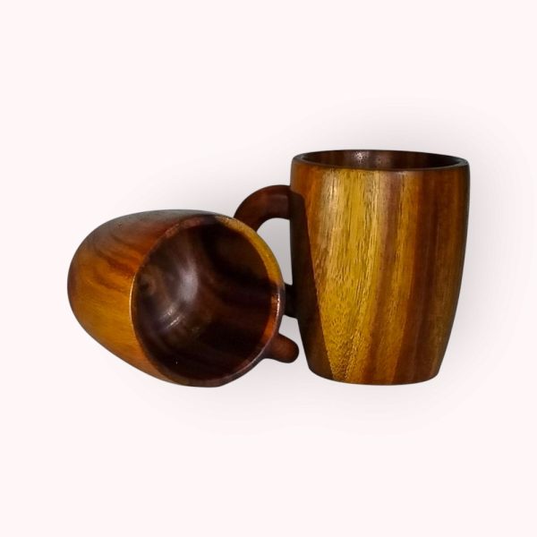 Classic Wooden Mugs