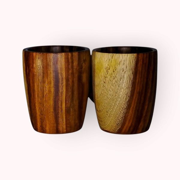 Classic Wooden Mugs