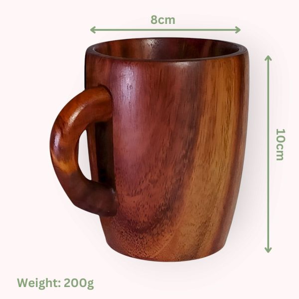 Classic Wooden Mugs