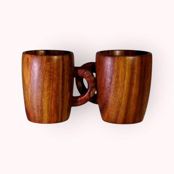 Classic Wooden Mugs