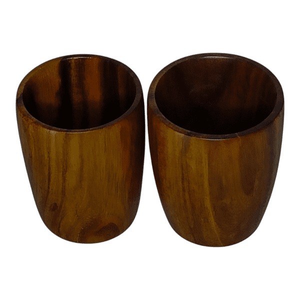 Classic Wooden Mugs