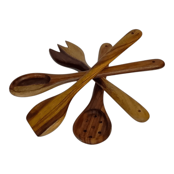 Wooden Cooking & Serving Set