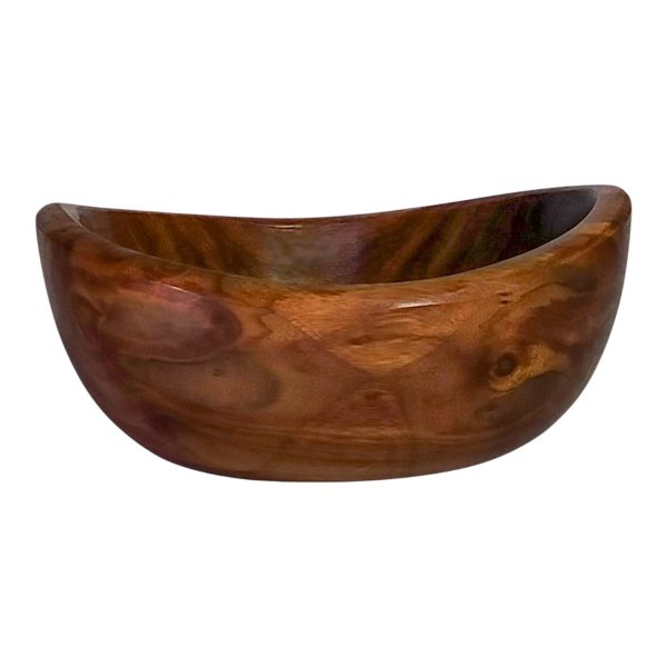 Wood Curved Bowl