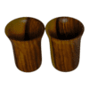 Wooden Flared Mugs