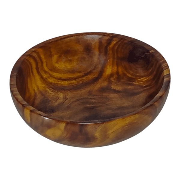 Round Wooden Bowl Set