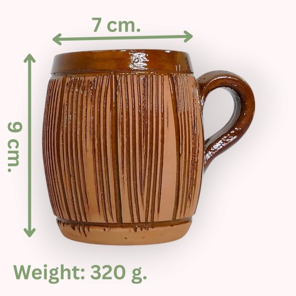 handmade pottery mug