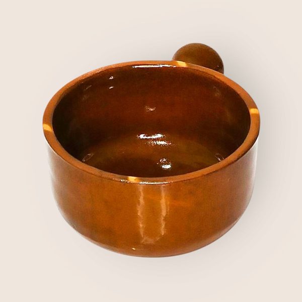 pottery soup bowl