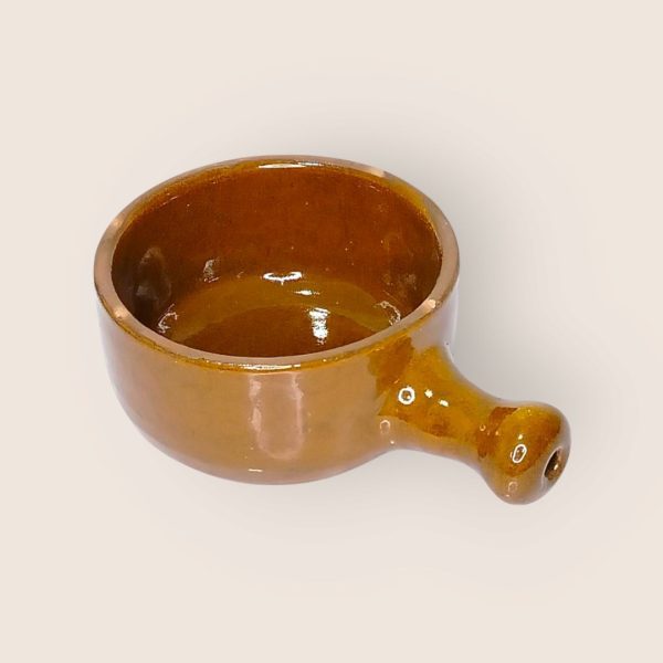 pottery soup bowl