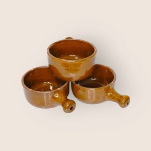pottery soup bowl