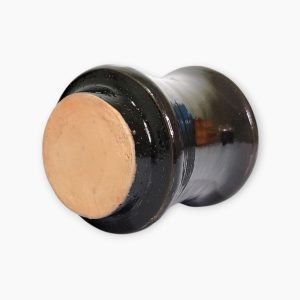 Traditional Egyptian Black Pottery Coffee Set