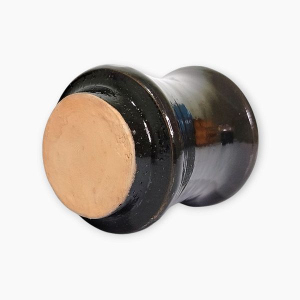 Traditional Egyptian Black Pottery Coffee Set