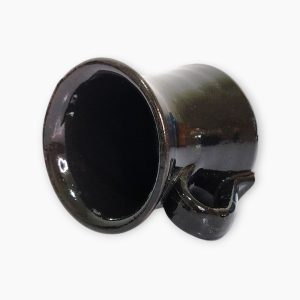 Traditional Egyptian Black Pottery Coffee Set