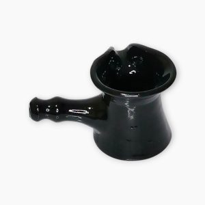 Traditional Egyptian Black Pottery Coffee Set