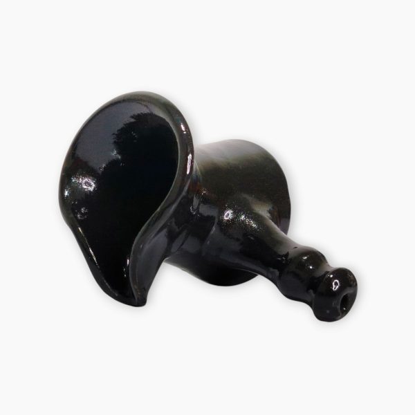 Traditional Egyptian Black Pottery Coffee Set