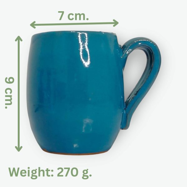 Authentic Egyptian Handmade Pottery Mug