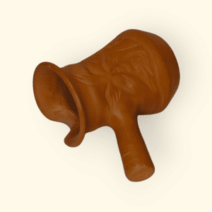 Authentic Egyptian Terracotta Coffee Set with Serving Pot