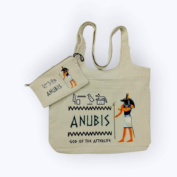 Anubis tote bag