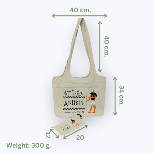 Anubis tote bag