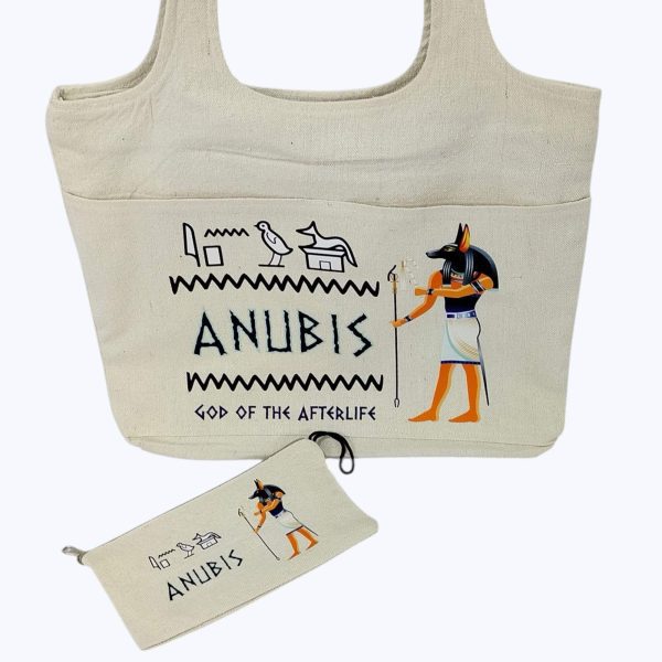 Anubis tote bag