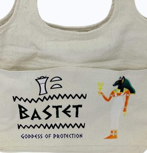 Bastet tote bag