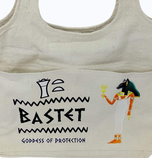 Bastet tote bag