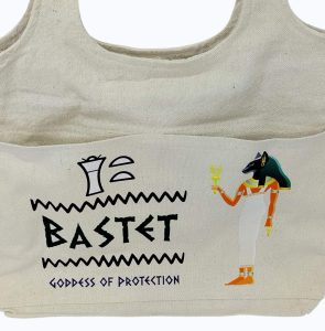 Bastet tote bag
