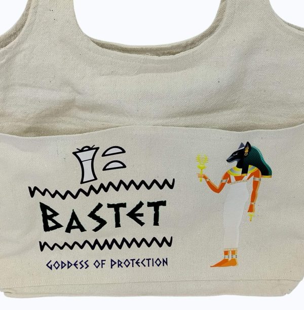 Bastet tote bag