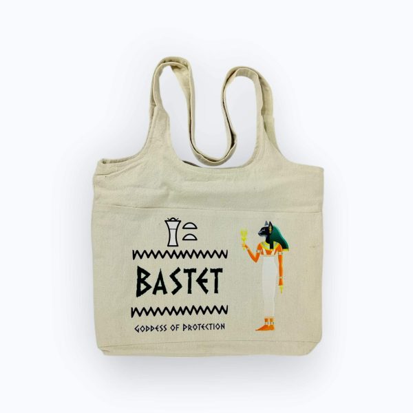 Bastet tote bag