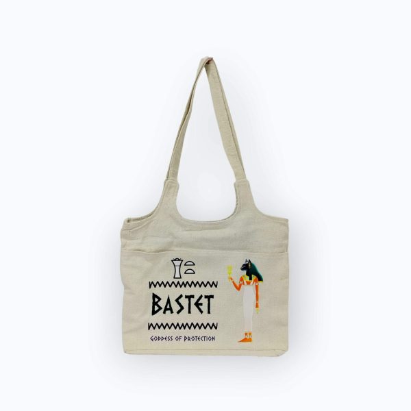 Bastet tote bag