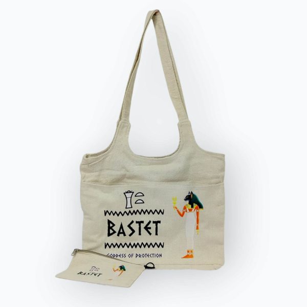 Bastet tote bag