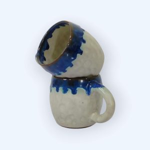 eramic Coffee Mug Set with tray