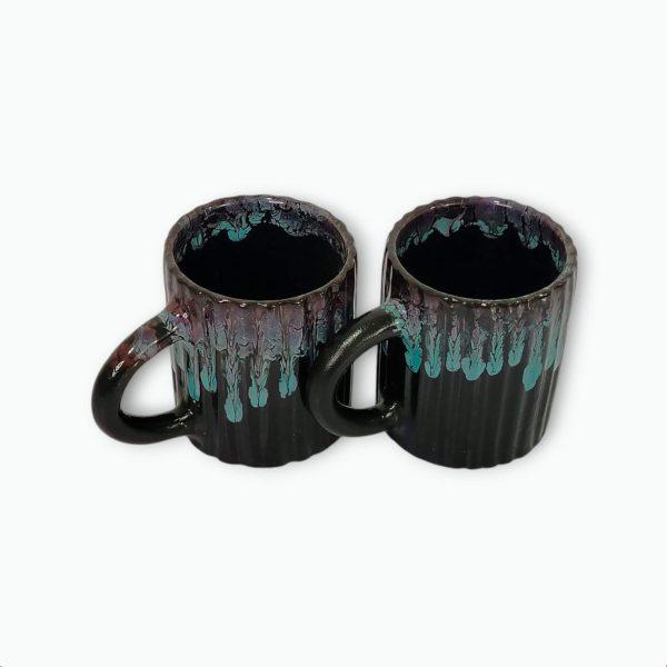Ceramic Drip Glaze Mugs