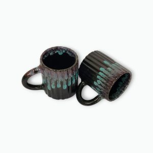 Ceramic Drip Glaze Mugs