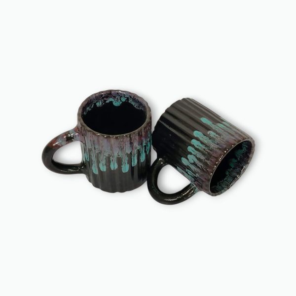 Ceramic Drip Glaze Mugs
