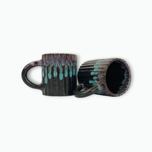 Ceramic Drip Glaze Mugs