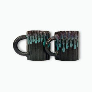 Ceramic Drip Glaze Mugs
