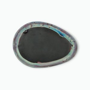 Ceramic Drip Glaze Mugs (2)