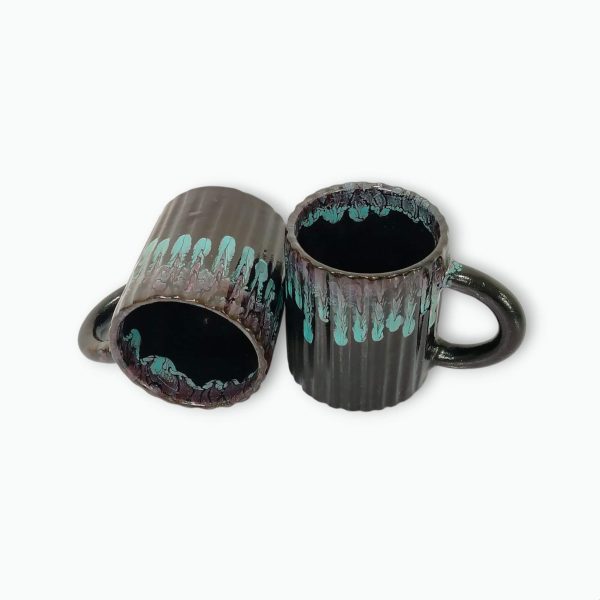 Ceramic Drip Glaze Mugs