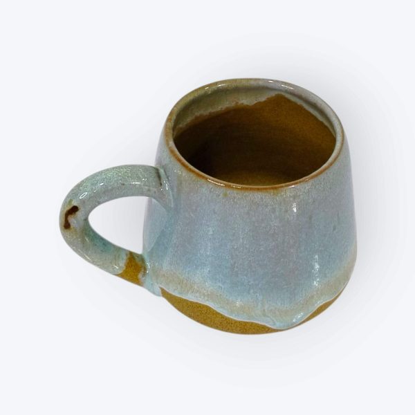 Ceramic Mugs with Serving Tray