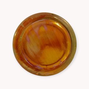 Golden Glazed Ceramic Dinnerware