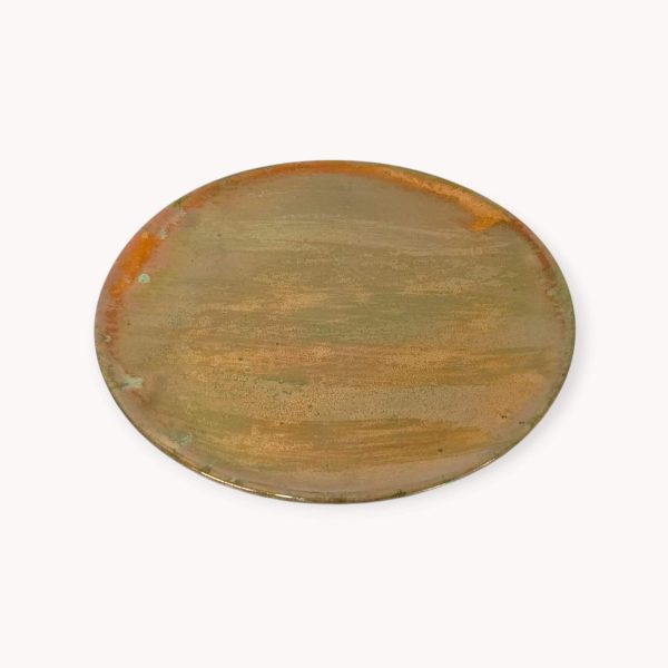 Golden Glazed Ceramic Dinnerware