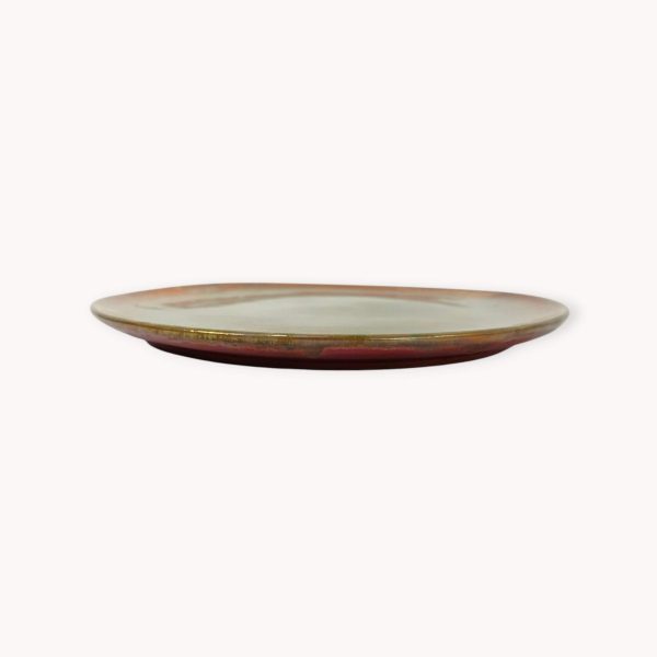 Golden Glazed Ceramic Dinnerware